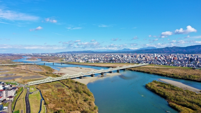 長岡市（長生橋）